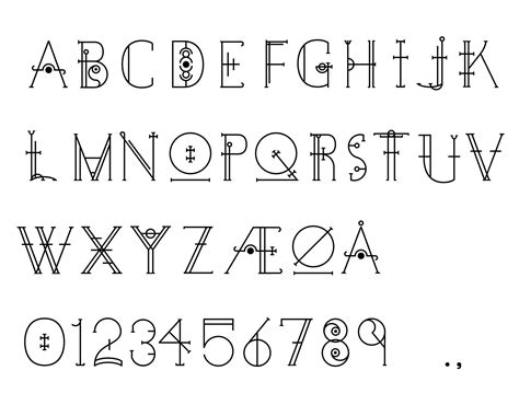 The secret language of symbols: Unveiling the mysteries of occult fonts